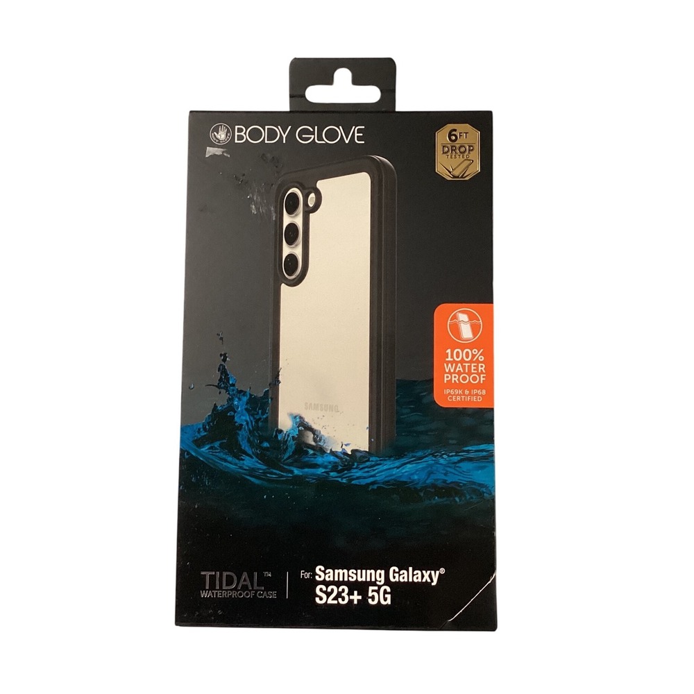 Body Glove Tidal Waterproof Case for Samsung Galaxy S23+ 5G 6Ft Drop Protection